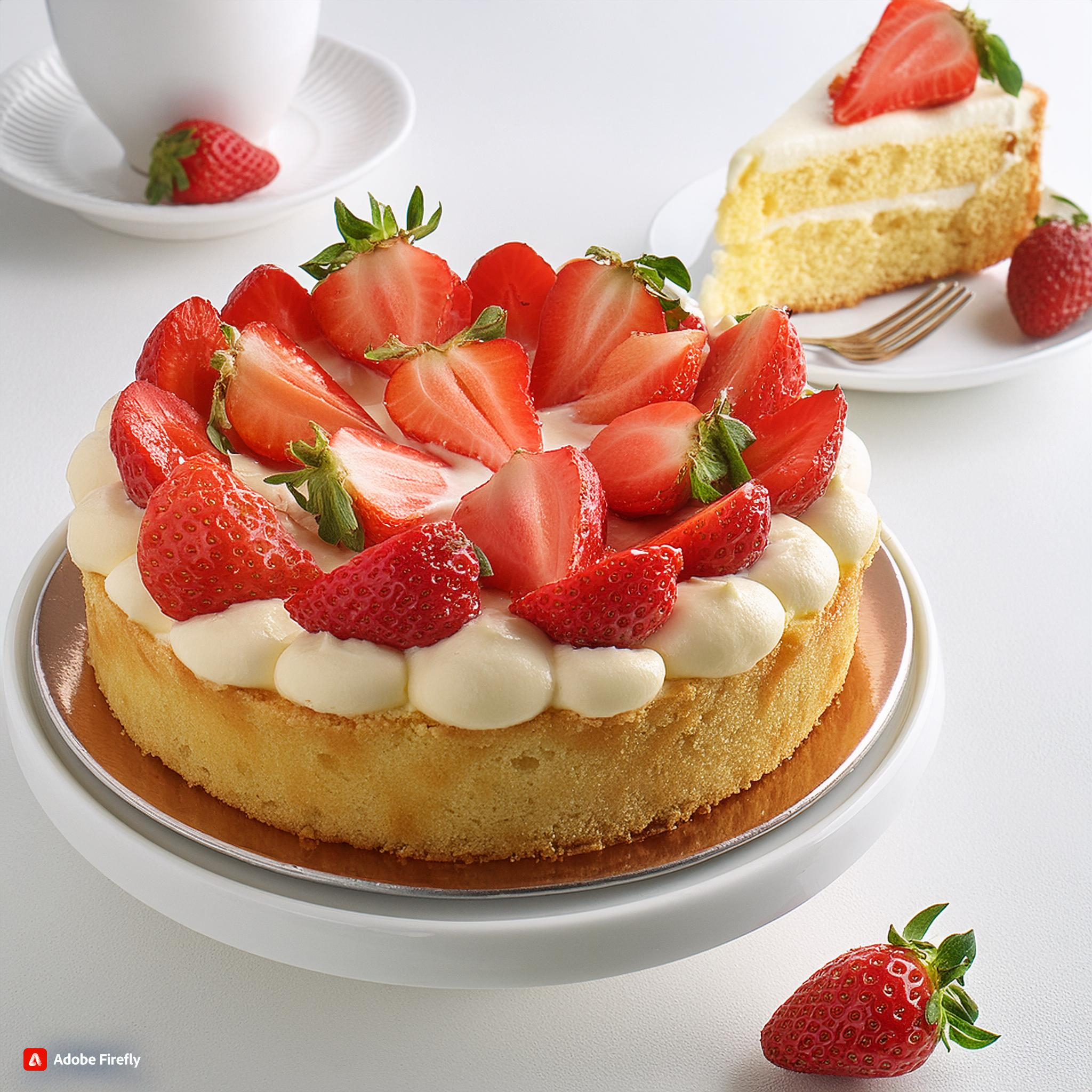 【ホール】イチゴふんだんショートケーキ