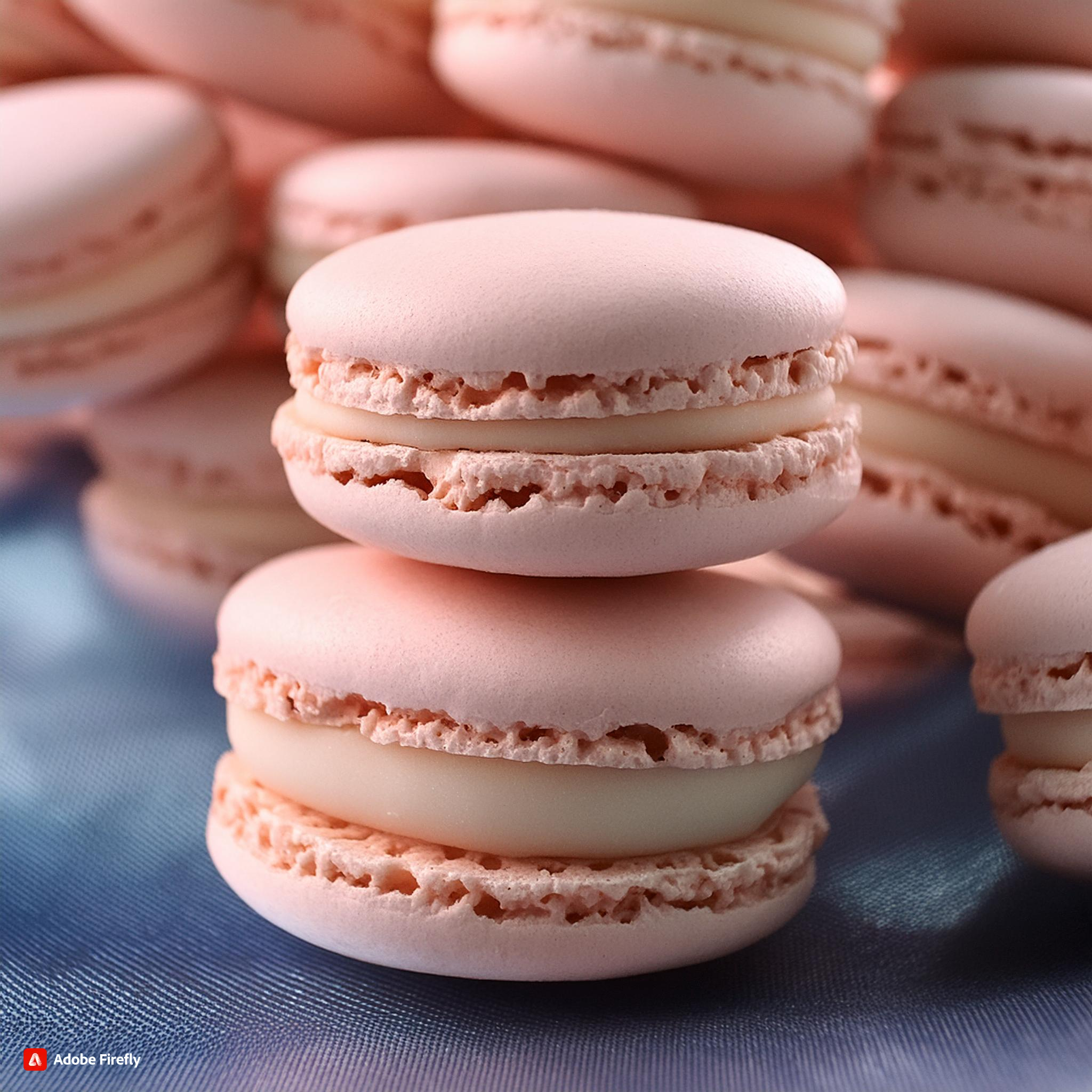 【5個入り】イチゴを使ったマカロン