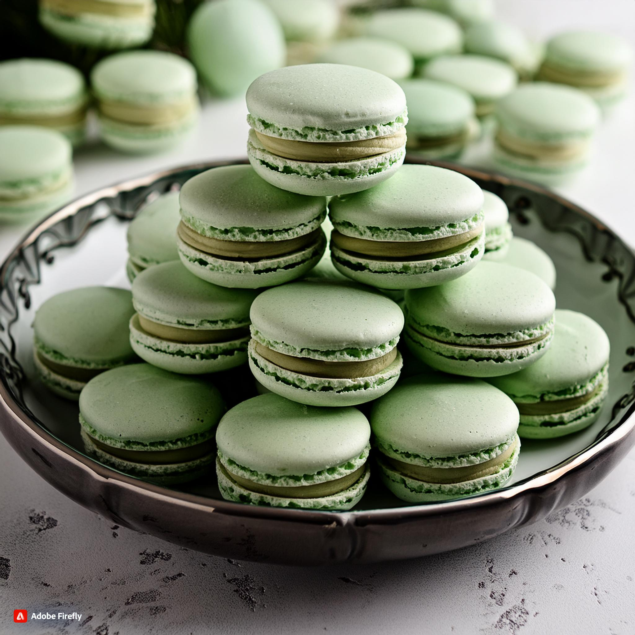 【5個入り】マスカットを使ったマカロン