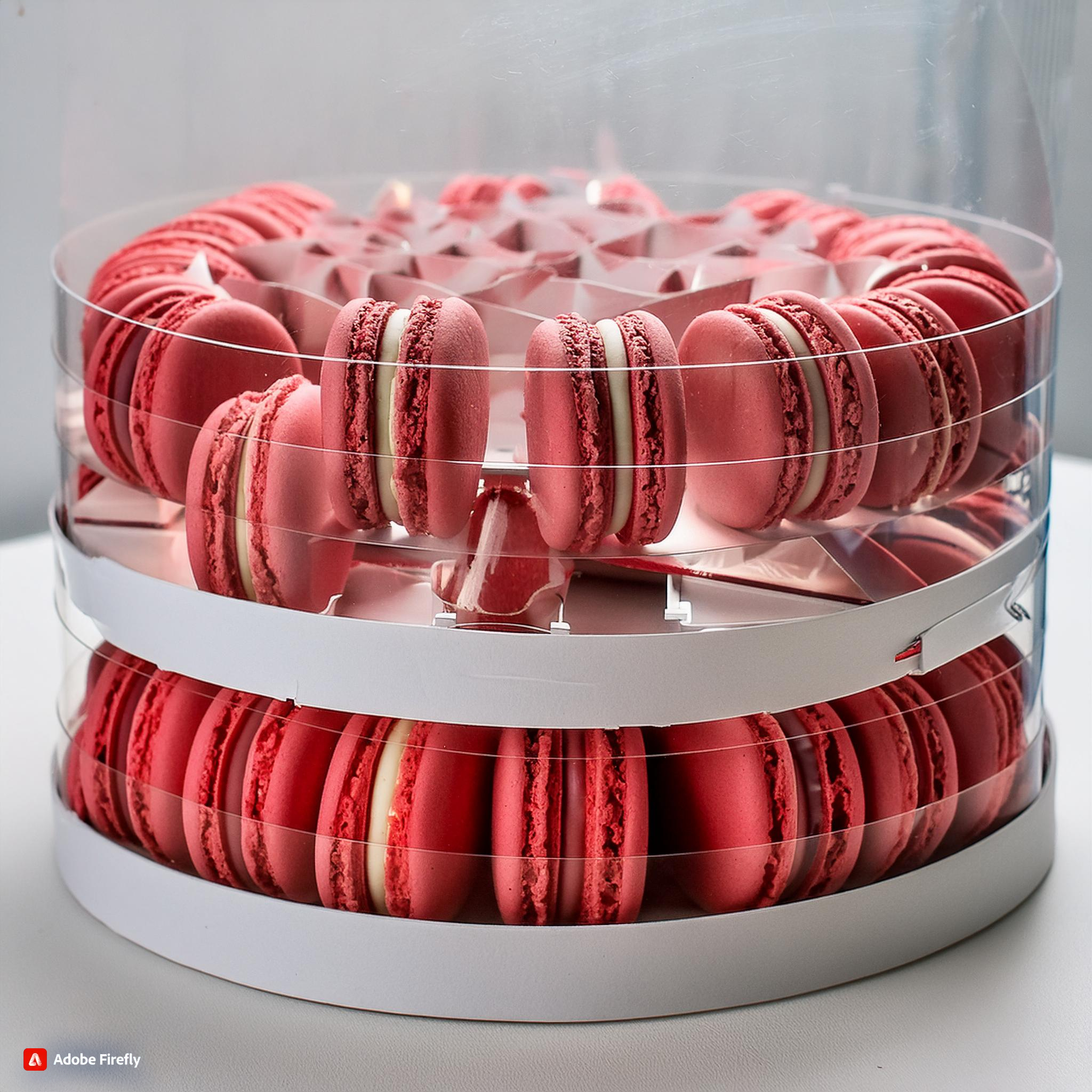 【5個入り】イチゴを使ったマカロン