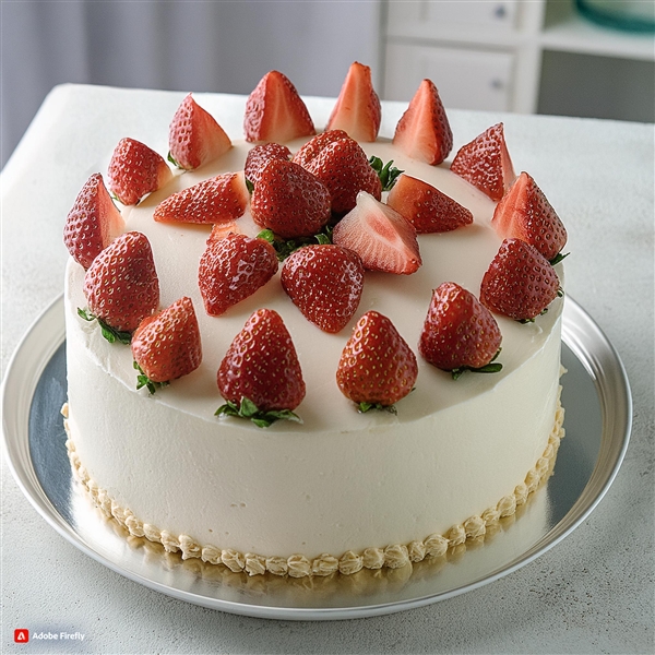 【ホール】イチゴふんだんショートケーキ