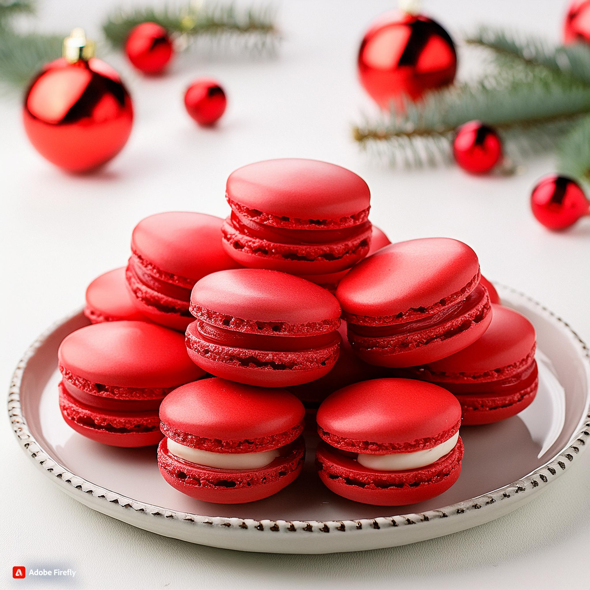 【5個入り】イチゴを使ったマカロン